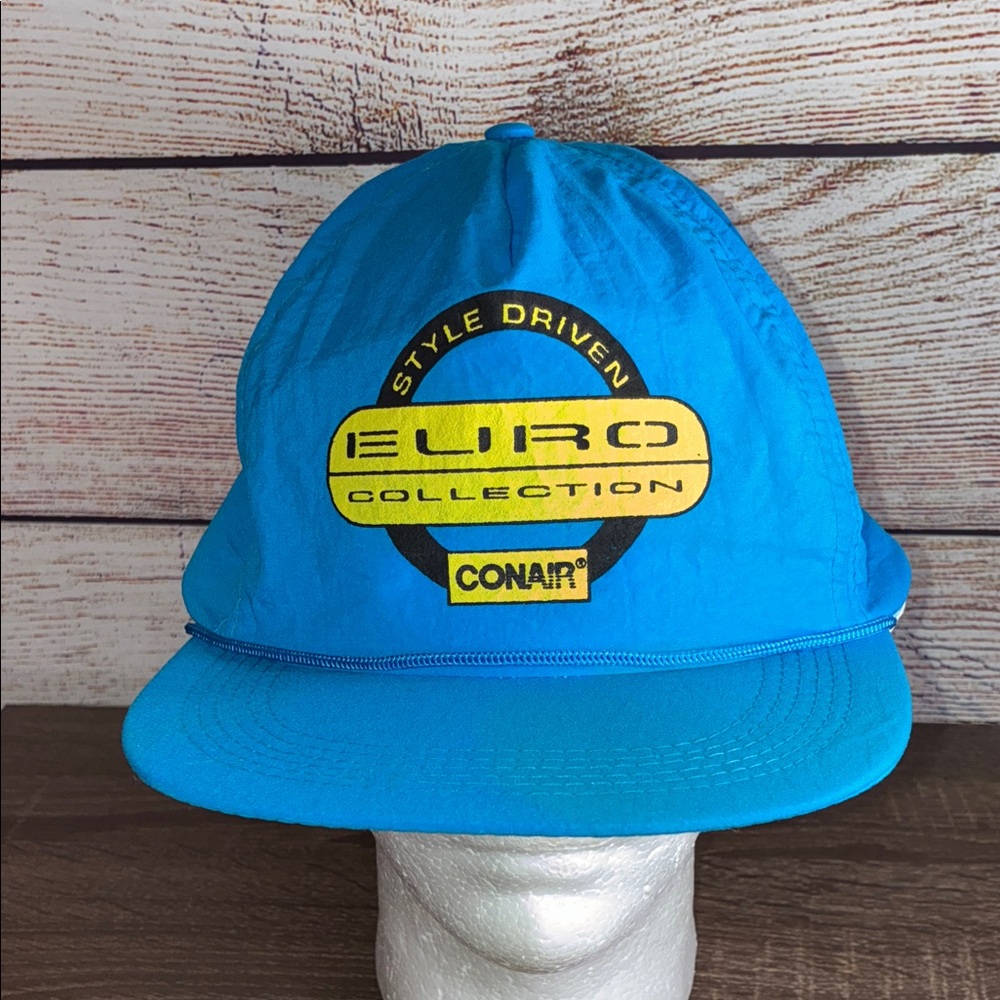 Vintage Blue Conair Euro Collection Cap